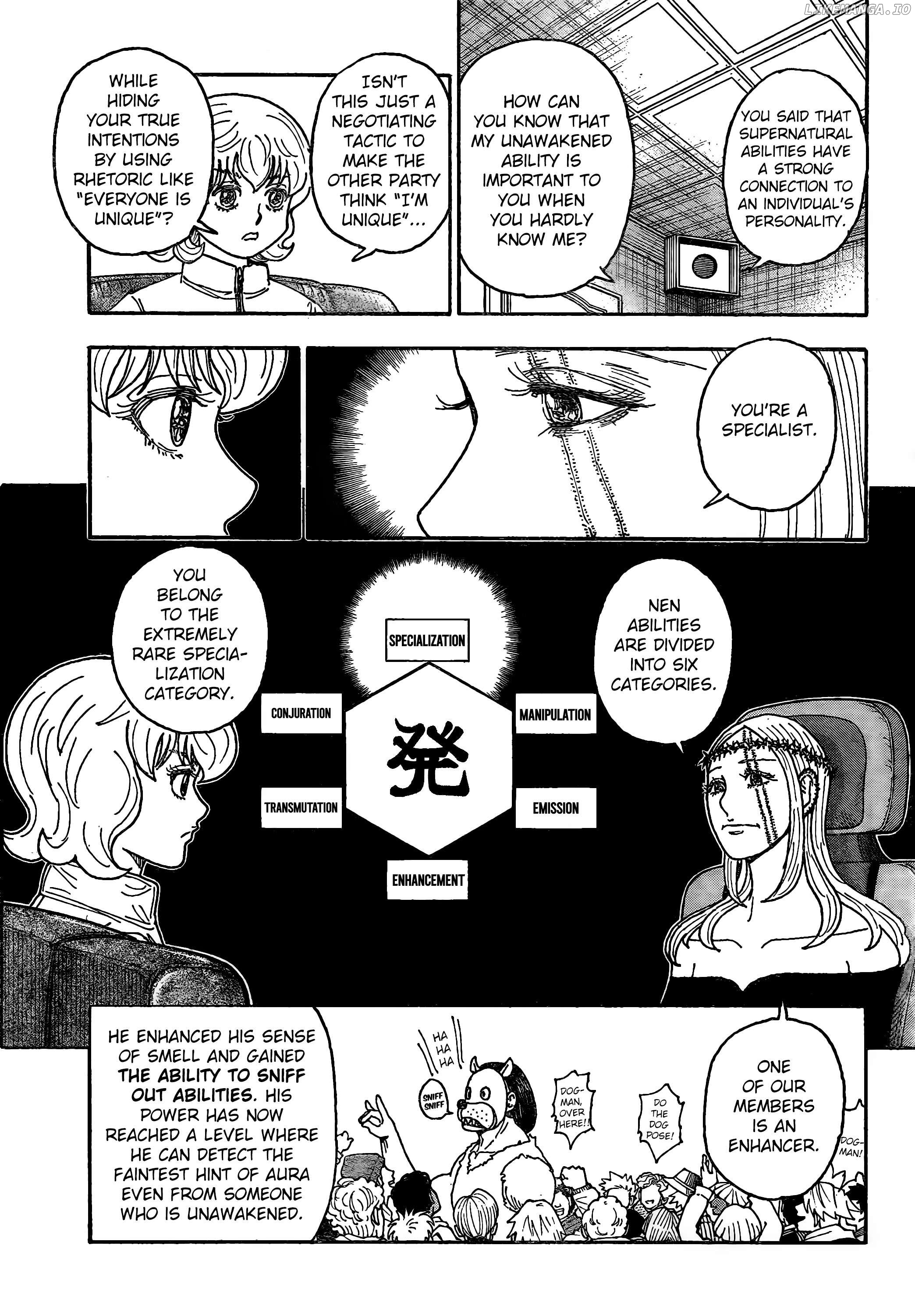 Hunter x Hunter, Chapter 408 image 11